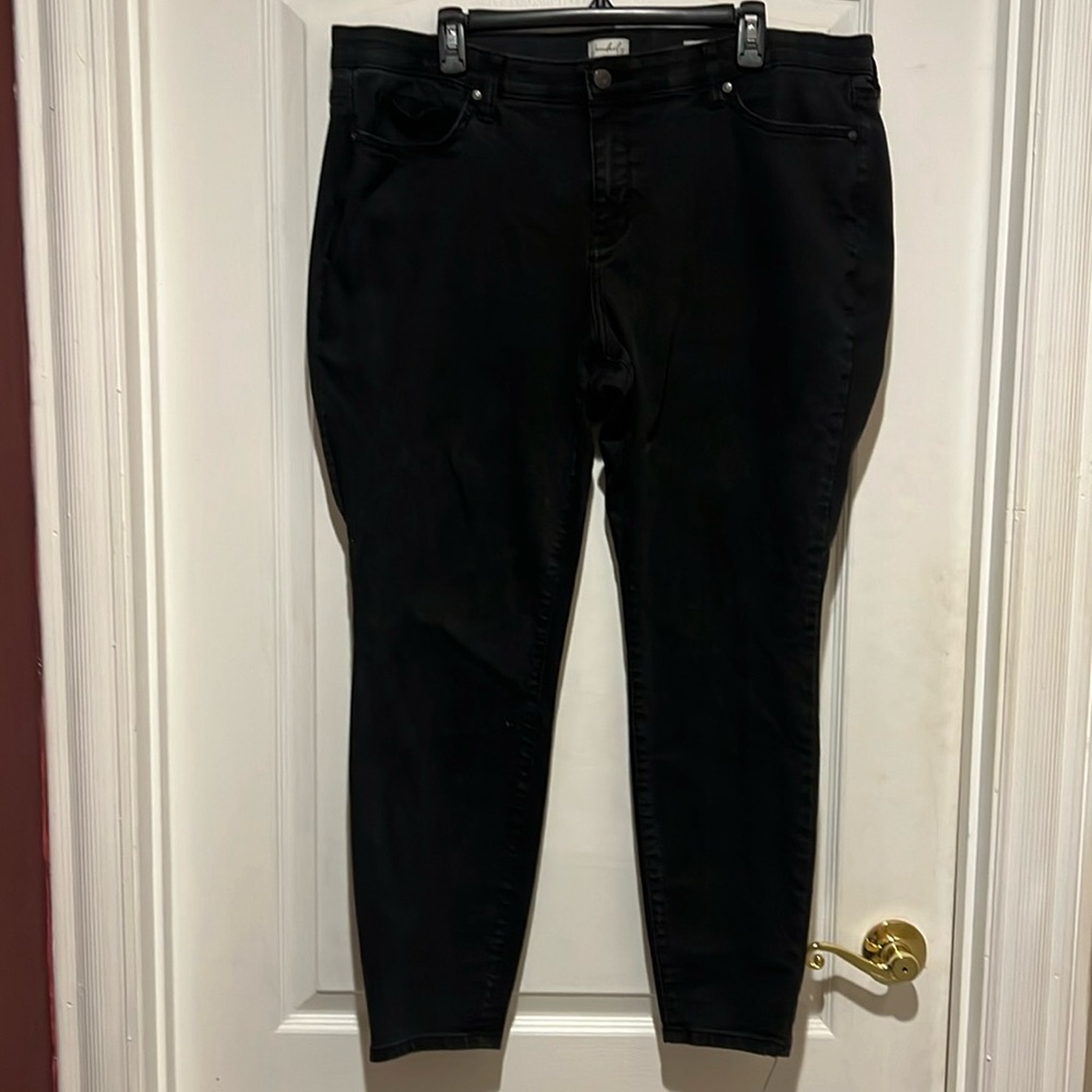 Wonderly high rise skinny jeans